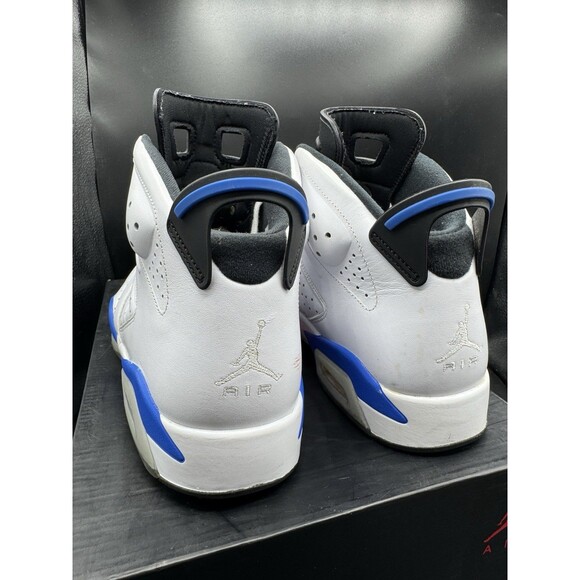 Air Jordan 6 Retro \'Sport Blue\' 2014 Men’s Size 12 (384664-107) main image 8